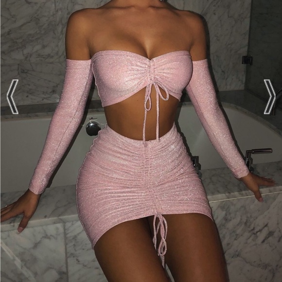 BABYBOO Stassie Skirt - Pink Sparkle - Picture 3 of 9